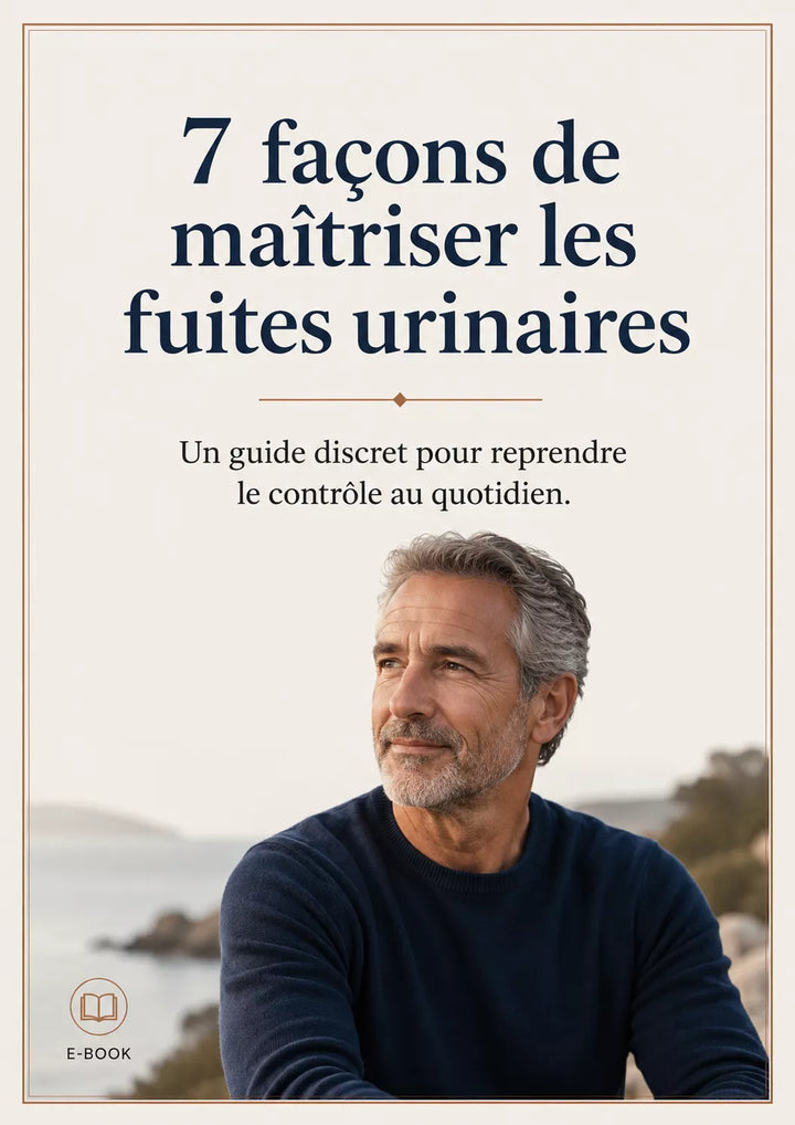 Ebook 7 « 7 façons de maîtriser les fuites urinaires »